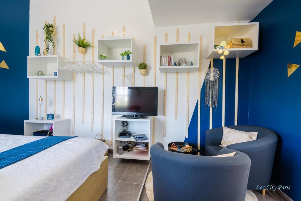 Studio Bleu - Parc Asterix - Mer De Sable - Villepinte - Aeroport Cdg Vemars Екстер'єр фото