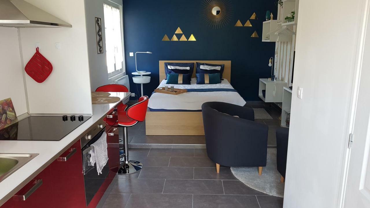 Studio Bleu - Parc Asterix - Mer De Sable - Villepinte - Aeroport Cdg Vemars Екстер'єр фото